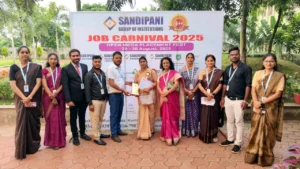 सांदीपनी एकेडमी जॉब कार्निवल का सफल आयोजन