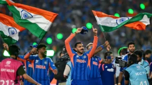 भारत बना टी20 चैंपियन, फाइनल में न्यूजीलैंड को 96 रन से हराया..