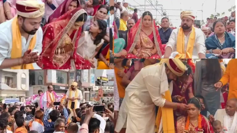 CG News: बैलगाड़ी से निकली बारात, सामूहिक विवाह में बेमेतरा विधायक दीपेश साहू ने रचाई शादी, फेरे के बाद बारिश से मची अफरा-तफरी
